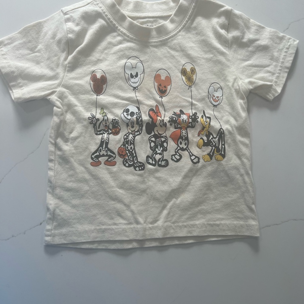 Disney Halloween -  Kids Graphic T-Shirt - White 💀🎃👻